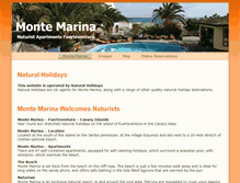 Tablet Screenshot of monte-marina.com